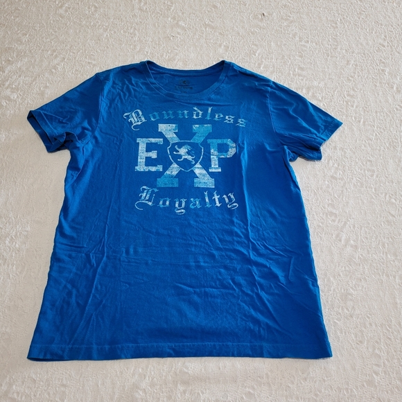 Short Sleeve Tee Size Medium Shirt Vintage Crewneck Graphic Print Express  Lion - Picture 4 of 10